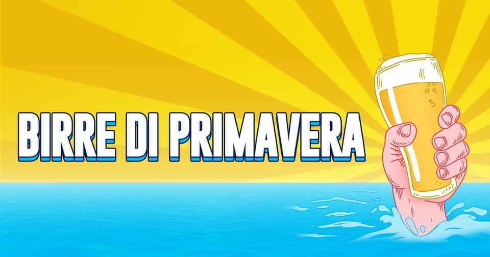 BIRRE DI PRIMAVERA 2026 Potrebbe essere un contenuto di pop art raffigurante il seguente testo "o من BIRRE DI PRIMAVERA"