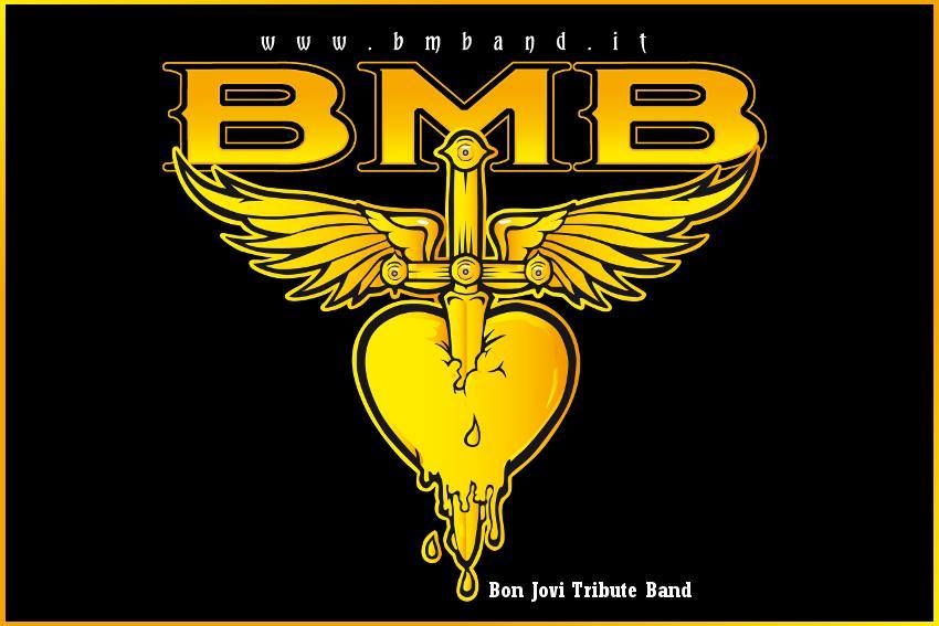 Potrebbe essere un contenuto grafico raffigurante cuore e il seguente testo "www.bmband WwW bmband BRB L1 Bon Jovi Tribute onJoviTributeBand Band"