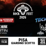 ☆ Borderline Rock Fest “30th Birthday ” ☆ Potrebbe essere un contenuto grafico raffigurante il seguente testo "Geoff Tate GeoffTateoeti o Operation: mindcrime D 0 BORDERLAING ROCK FEST 2026 TRICKORTREAT จ TREAT TRICK ERICHE MARTIN THE VOICE OF MR.BIG GIOVEDI 30 LUGLIO CRASH 17 GATE OPENS 19.30 RIMMAR PISA GIARDINO VENERDI 31 LUGLIO GATE OPENS 19.30"