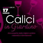 Calici in Giardino | Degustazioni Enogastronomiche nel Giardino del BRN Restaurant & Bike Café Potrebbe essere un contenuto grafico raffigurante vino e il seguente testo "BRN LSTAUHANI 보남가산산보소김주 AURANT KECA VENERDI ORE VENERDÌORE19 19 17 LUGLIO Calici in Giardino Alla scoperta delle migliori Alascapertadelemiglioicantine cantine nazionali nazionalieinternazionali e internazionali Village Villa เอก BRN"