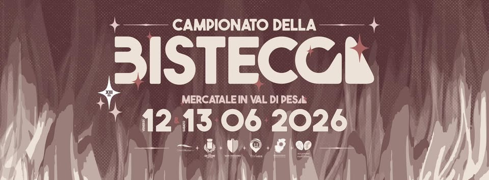 Evento Campionato Della Bistecca 2026 Locandina Campionato Della Bistecca 2026 - venerdì 12 giugno ore 19:00 - 00:00