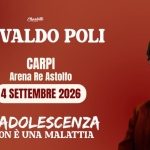 CARPI – Arena Re Astolfo, OSVALDO POLI: L’adolescenza non è una malattia CARPI – Arena Re Astolfo, OSVALDO POLI L’adolescenza non è una malattia a Carpi (MO) il 4 settembre 2026
