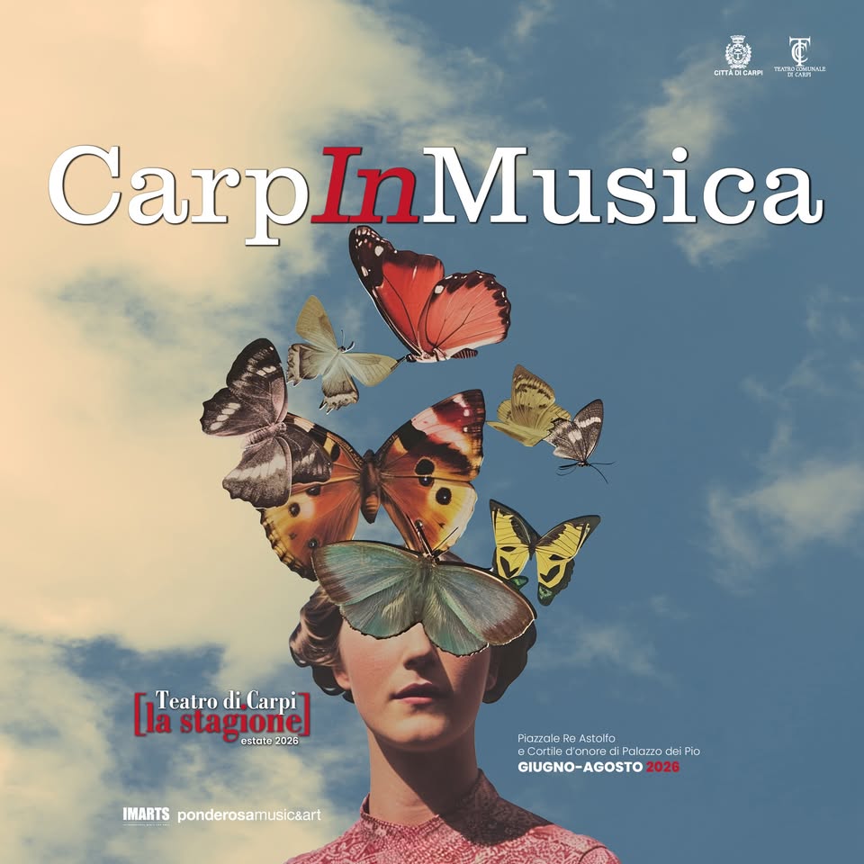 Evento CarpInMusica Locandina CarpInMusica - da lunedì 22 giugno - lunedì 24 agosto 2026 ore 21:30 ore 00:00