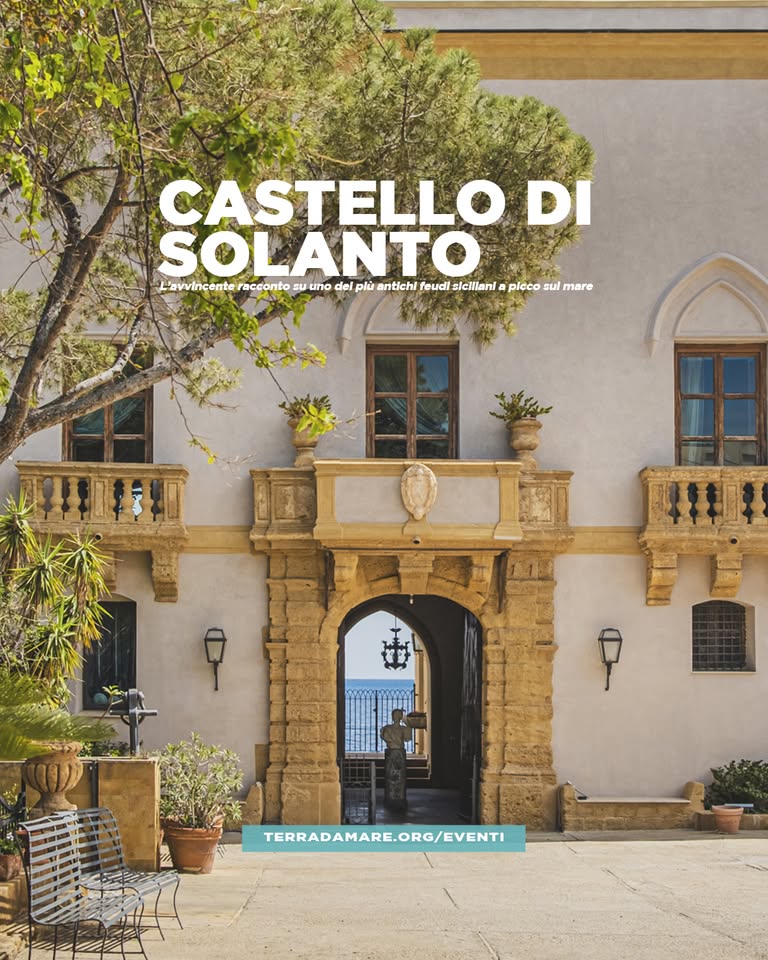 Evento Castello di Solanto l’avvincente racconto su uno dei più antichi feudi siciliani Locandina Castello di Solanto l’avvincente racconto su uno dei più antichi feudi siciliani - domenica 24 maggio ore 11:30 - 13:30