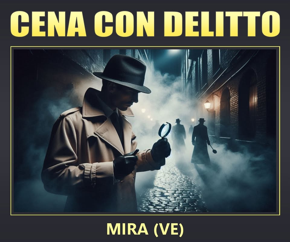 Evento Cena con Delitto al Net Riviera Sport Village di Mira (VE) Locandina Cena con Delitto al Net Riviera Sport Village di Mira (VE) - da giovedì 25 giugno - giovedì 23 luglio 2026 ore 20:00 ore 23:25