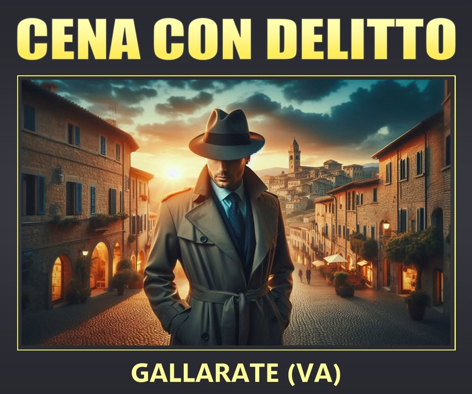 Evento Cena con Delitto alla Cascina Montediviso di Gallarate (VA) Locandina Cena con Delitto alla Cascina Montediviso di Gallarate (VA) - da sabato 16 maggio - sabato 19 settembre 2026 ore 20:30 ore 23:55