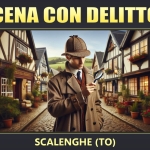 Cena con Delitto e Musica all’Agriturismo Cascina Teitòt di Scalenghe (TO) Potrebbe essere un'immagine raffigurante testo