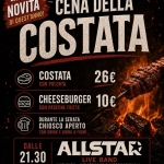 🥩 CENA DELLA COSTATA – Sagra di Alvisopoli 🥩 Potrebbe essere un'immagine raffigurante hamburger e il seguente testo "LUNEDÌ 1 GIUGNO 2026 SAGRA DI SAN LUIGI IN ALVISOPOLI GRANDE NOVITA QUEST'ANNO! COSTATA CENA DELLA DI COSTATA 26€ CONPOLENTA CON POLENTA CHEESEBURGER CONPATATINEFRITTE 10€ DURANTE LA SERATA CHIOSCO APERTO DALLE 21.30 LIVE SHOW ALLSTAR LIVE BAND HIT ITALIANE E INTERNAZIONALI PRENOTAZIONE OBBLIGATORIA ENTRO IL 30/05 338 3459168 Alcide PER LA SERATA IL MENÙ TRADIZIONALE NON SARÀ DISPONIBILE"