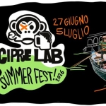 CIPRE LAB SUMMER FEST 2026 🐒🌴🏴☠️❤️ Potrebbe essere un contenuto grafico raffigurante lori lento e testo