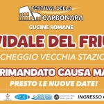 CIVIDALE DEL FRIULI (UD) – FESTIVAL DELLA CARBONARA | Cucine Romane Potrebbe essere un'immagine raffigurante pasta e il seguente testo "FESTIVAL DELLA CARBONARA CUCINE ROMANE PARCHEGGIO VECCHIA STAZIONE CIVIDALE DEL FRIULI 15. 5•16.17 •17 MAGGIO BIRRA• STREET FOOD MUSICA REGIONE AUTONOMA FRIULI VENEZIA GIULA IOSONO V RA VENEDIA GIULA CrotelPet SAPeRI ABBOCИΣHKE CULTURALE OLTREILFIUME Αενάλδα Cotinle Nninle ပေအ်င်အ- ปุงได้ม-1 IPS INGRESSO GRATUITO Tipico, eeHu"