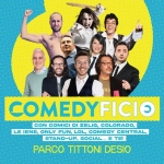 COMEDYFICIO ✺ PARCO TITTONI Potrebbe essere un'immagine raffigurante il seguente testo "ชนบยม ABCO PARCO TITTONI mi: 17 06 COMEDYFICIO COM.COM 생장ㅋㅋ연의 CON COMICI ZELIG,COLORADO LE IENE, :.. TE! ONLYEUNLLL COLORADOL ONLY FON. COMEDYCENTRAL CENTRAL STAND-UP, STAND-UP,SOCIAL..ETE! SOCIAL...ETE SOCIAL. PARCO TITTONI DESIO TITTONIDESIO 0"