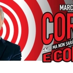 ‘Cornuti e contenti’ il nuovo spettacolo di Marco Travaglio | AREZZO Potrebbe essere un'immagine raffigurante testo
