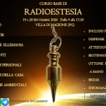 Corso base di Radioestesia Corso base di Radioestesia a Magione (PG) il 19 settembre - 20 settembre 2026