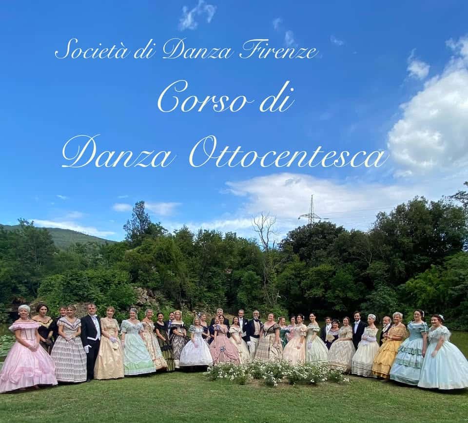 Evento Corso di Danza Ottocentesca a Firenze – Società di Danza Locandina Corso di Danza Ottocentesca a Firenze – Società di Danza - sabato 9 maggio ore 15:00 - 17:00