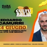 Culturalia con Edoardo Camurri @ Carabattole Love Park Potrebbe essere un'immagine raffigurante il seguente testo "쌀물 昼 AGLIANA GARA BATTOLE LOVEPARK PARK- LOVE CULTU RaLia RACCOFANESTORLEPOREBEBMOD RACCONTARe STORIe PC MONDI EDOARDO CAMURRI 24 GIUGNO SCRITTORE SCRIT E GIORNALISTA: "LA VITA CHE BRUCIA" bblic INGRESSO LIBERO PARCO DI CARABATTOLE AGLIANA (PISTOIA)"