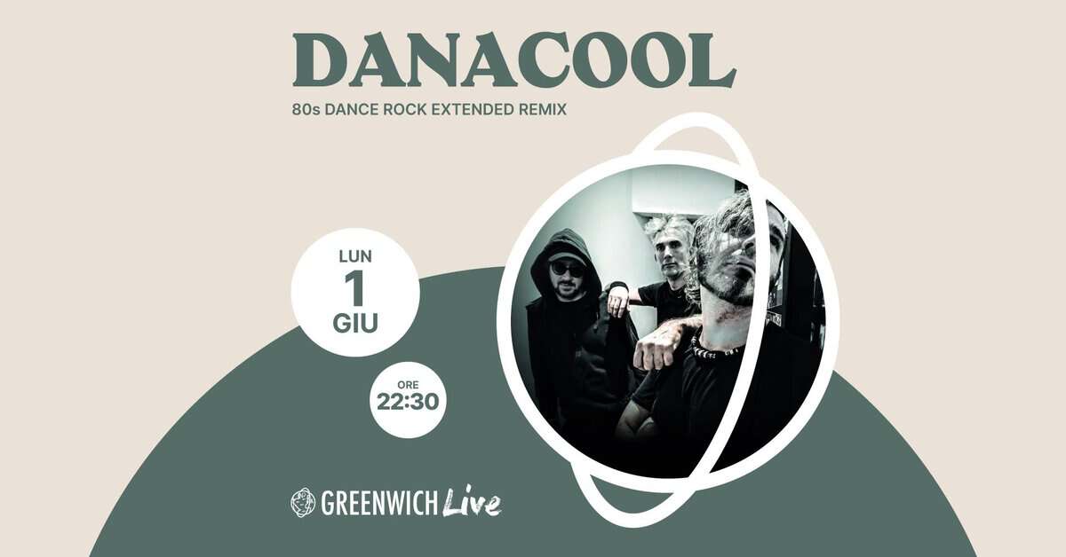 Evento Dana Cool – ’80s dance rock extended remix – Live – Greenwich – Curtarolo Locandina Dana Cool – ’80s dance rock extended remix – Live – Greenwich – Curtarolo - lunedì 1 giugno ore 22:30 - 00:30
