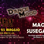 DANCE MOOD @ MAGGIO SUSEGANESE – SUSEGANA (TV) Potrebbe essere un'immagine raffigurante il seguente testo "DANGE MOOD SABATO 23 MAGGIO νε MUSIC ORE 21.30 I PIU GRANDI SUCCESSI DELLA MUSICA DANCE ANNI '70 80 '90 0E2000 E MAGGIO ------ SUSEGANESE Ore 19.00 apertura aperturastandenogastronomico stand enogastronomico Via Chiesa 4 Susegana (TV)"