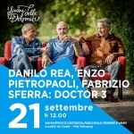Danilo Rea, Enzo Pietropaoli, Fabrizio Sferra: Doctor 3 Danilo Rea, Enzo Pietropaoli, Fabrizio Sferra Doctor 3 a Primiero San Martino di Castrozza (TN) il 21 settembre 2026