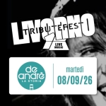 DE ANDRÉ – La Storia || LIVORNO, Fortezza Vecchia DE ANDRÉ – La Storia LIVORNO, Fortezza Vecchia a Livorno (LI) il 8 settembre 2026