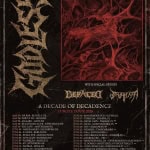 Death Metal Night: Godless (India) + Barbarossa (It) + Defeaced (Sei) Potrebbe essere un'immagine raffigurante testo