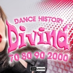 Divina ◆ Santo Stefano L.no (LO) Potrebbe essere un'immagine raffigurante danza e il seguente testo "DANCE HISTORY Divina Vine 7080902000 80 90 2000 7O JAM UNION"