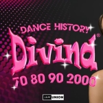 Divina ◆ Tirano (SO) – DoppiaW Ultra Potrebbe essere un'immagine raffigurante danza e il seguente testo "DANCE HISTORY Divind 7O 080902000 90 2000 JAM MUNION"