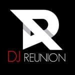 DJ REUNION Potrebbe essere un'immagine raffigurante il seguente testo "DJ REUNION"