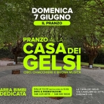 DOMENICA 24.05 IL PRANZO ALLA CASA DEI GELSI Domenica 24.05 Il Pranzo Alla Casa Dei Gelsi a Rosà (VI) il 7 giugno 2026