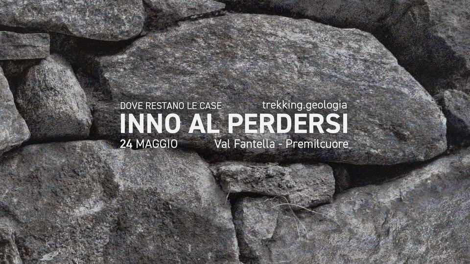 Evento Dove Restano Le Case Inno Al Perdersi 2026 Locandina Dove Restano Le Case Inno Al Perdersi 2026 - domenica 24 maggio ore 09:30 - 11:30