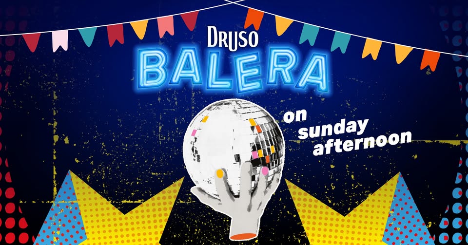Potrebbe essere un'immagine raffigurante il seguente testo "DRySO BALERA on sunday afternoon"