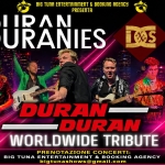 DURAN DURANIES – DURAN DURAN TRIBUTE live@BIRRERIA PISANI, VIGONZA (PD) Duran Duranies – Duran Duran Tribute Live@Birreria Pisani, Vigonza (Pd) a Vigonza (PD) il 10 luglio 2026
