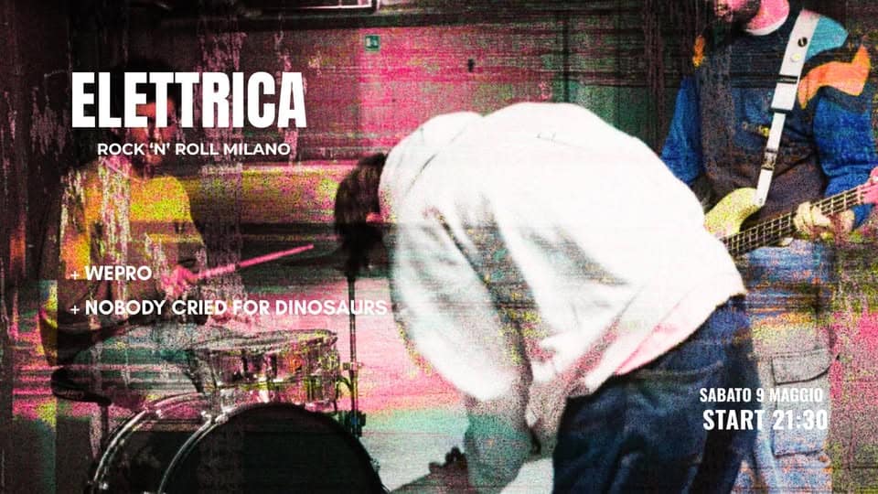 ELETTRICA LIVE + Guests + Dj Set Potrebbe essere un'immagine raffigurante testo