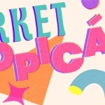🌺Emporio Tropical 🌺 – Market artigianato e Handmade Potrebbe essere un disegno raffigurante il seguente testo "MARRET TepCAL CAL CLUB LOCOMOTIV Μ TROP 業"