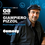 Estate BRN Village: Comedy Nights con Giampiero Pizzol | Mercoledì 8 Luglio ore 21.00 Estate BRN Village Comedy Nights con Giampiero Pizzol Mercoledì 8 Luglio ore 21.00 a Forlimpopoli (FC) il 8 luglio 2026
