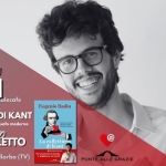 Eugenio RADIN // La caffettiera di Kant Potrebbe essere un'immagine raffigurante il seguente testo "sabato 20 ore 18:00 giugno EUGENIO RADIN @Whitewhalecafe @Whitewhal Presenta LA CAFFETTIERA DI KANT pensieri parole del più grande filosofo moderno mode ne parla con ROBERTO GRIGOLETTO Eugenio Radin La caffettiera di Kant LIBRERIA LOVAT Villorba (TV) @ amando Ipikorare séstesal stenalt PONTEALLEGRAZIE PONTE ALLE GRAZIE PONTEALLE"