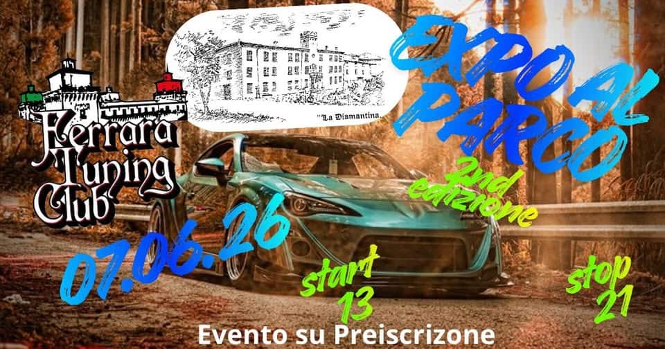 Evento expo al parco Locandina expo al parco - domenica 7 giugno ore 13:00 - 21:00