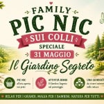 Family Pic Nic sui Colli Bolognesi: il giardino segreto Family Pic Nic sui Colli Bolognesi il giardino segreto a Sasso Marconi (BO) il 31 maggio 2026