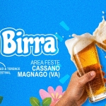 Festa della Birra ✦ Cassano Magnago (VA) Potrebbe essere un'immagine raffigurante birra e il seguente testo "FESTA DELLA Birra 10-11-12 BUD AREAFESTE AREA FESTE TERENCE CASSANO LUGLIO FESTIVAL MAGNAGO (VA)"