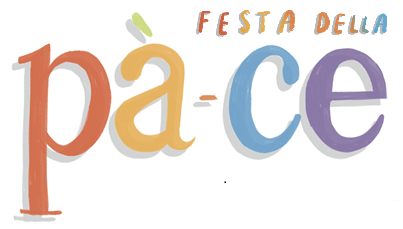 Festa della Pace 2026 – Queremos Paz Potrebbe essere un'immagine raffigurante il seguente testo "pa a-ce FESTA DELLA"
