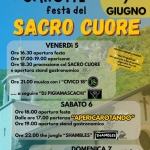 FESTA “SACRO CUORE” Potrebbe essere un'immagine raffigurante testo