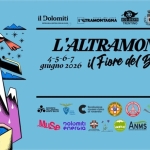 Festival L’Altramontagna “Il Fiore del Baldo” Potrebbe essere un contenuto di pop art raffigurante il seguente testo "ilDolomiti il mblmиmaTHHoR LAM I'ATRAMONTAGNA TRENTINO COMUNE DI BRENTONICO TRENTINO ፍቅልይል L'ALTR-AMONTAGNA 4-5-6-7 Altopiano AииAno 2026 i(Fiore del Baldo di Brentonico ondasione MuSe solomıtı enerGIa のマーし ANMS people"