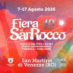 ✨Fiera di San Rocco 2026✨ San Martino di Venezze (RO) Fiera di San Rocco 2026 San Martino di Venezze (RO) a San Martino di Venezze (RO) il 7 agosto - 16 agosto 2026