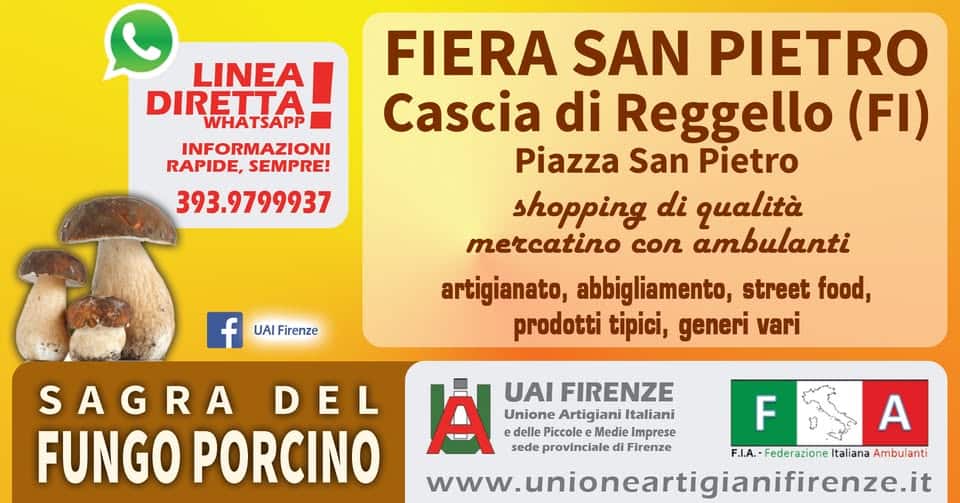 Evento FIERA SAN PIETRO – FESTA DEL PATRONO – mercato straordinario con ambulanti Locandina FIERA SAN PIETRO – FESTA DEL PATRONO – mercato straordinario con ambulanti - domenica 28 giugno ore 08:00 - 23:00