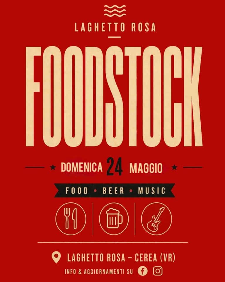 Evento Foodstock 7 Locandina Foodstock 7 - domenica 24 maggio ore 11:00 - 22:00