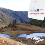Fortificazioni di confine: il Rifugio Migliorero Potrebbe essere un'immagine raffigurante cratere, montagna e testo