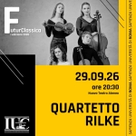 FUTURCLASSICA: Quartetto Rilke Futurclassica Quartetto Rilke a Roma (RM) il 29 settembre 2026