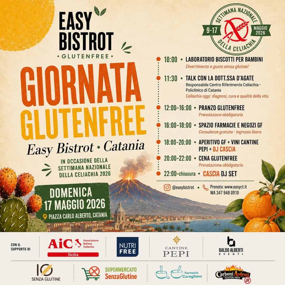 Evento Giornata Glutenfree Locandina Giornata Glutenfree - domenica 17 maggio ore 10:00 - 12:00