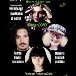 Goddess & Art Fusion | Mostra di Anita Luna | Live, performance e poesia Potrebbe essere un contenuto di pop art raffigurante il seguente testo "gi 16 allery BOLOGNA 27 Maggio Goddess & Art Fusion Dalle 19:30 Mostra di Anita Luna ingresso gratuito vernissage Live Music & Books AbbanDONO" DONO" STAR Andrea Govoni cantautore Maria Pia Crisafulli poetessa PresentaRobertaGillo Presenta Roberta Giallo GALLERY 16 Via Nazario Sauro ViaNazarioSauro16A 16A"