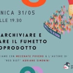 IL FUMETTO AUTOPRODOTTO – Chiaccherata con MECENATE POVERO & ADRIANO SIMONINI Potrebbe essere un'immagine raffigurante testo
