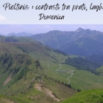 Il monte Pieltinis e un modo di contrasti tra prati, laghi e rocce Il monte Pieltinis e un modo di contrasti tra prati, laghi e rocce a Sauris di Sopra il 12 luglio 2026
